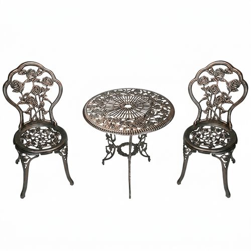 Oakland Living 3-Piece Rose Bistro Set